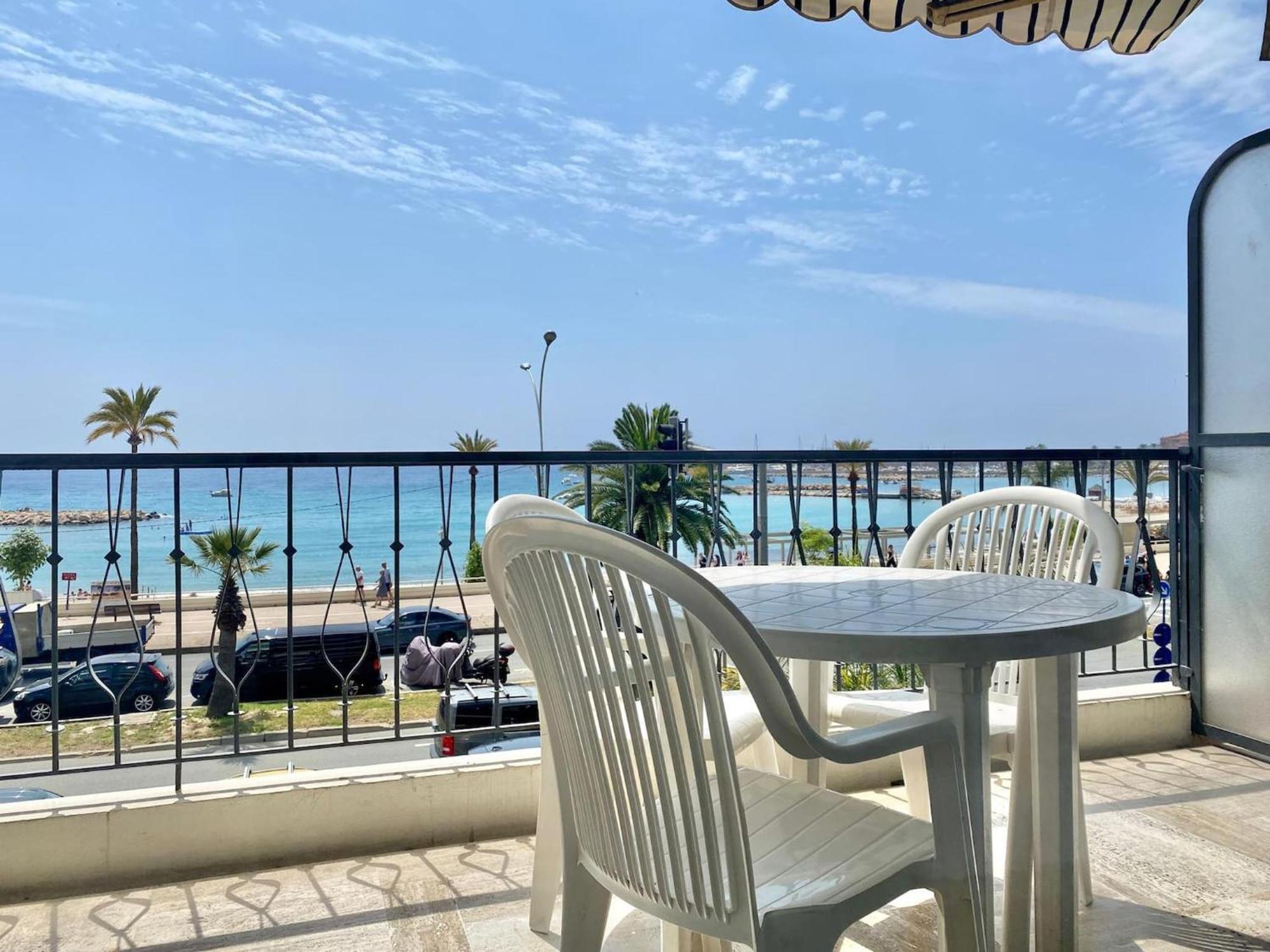 Le Mona Lisa, Vue Mer, Balcon Menton Exterior foto